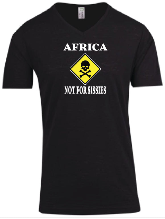 Africa, Not For Sissies - V-Neck
