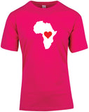 Heart's In Africa Solid - Unisex Modern Fit Tee