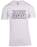 South African Table Of Elements - V-Neck